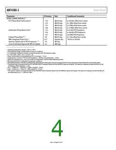 浏览型号ADF4360-3BCPZRL的Datasheet PDF文件第4页