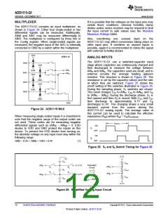 浏览型号ADS1115-Q1的Datasheet PDF文件第12页
