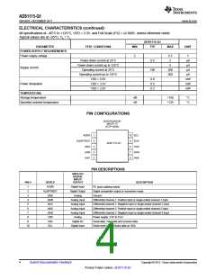 浏览型号ADS1115-Q1的Datasheet PDF文件第4页