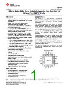 浏览型号BQ24735的Datasheet PDF文件第1页