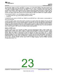 浏览型号BQ24735的Datasheet PDF文件第23页