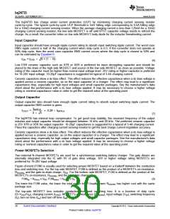 浏览型号BQ24735的Datasheet PDF文件第30页