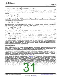 浏览型号BQ24735的Datasheet PDF文件第31页