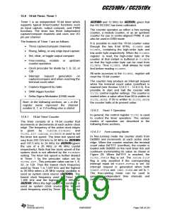 浏览型号CC2510F16的Datasheet PDF文件第109页
