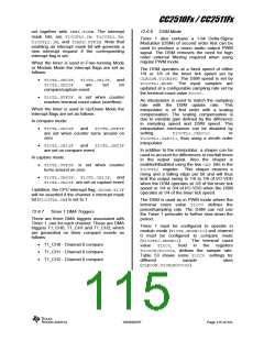 浏览型号CC2510F16的Datasheet PDF文件第115页