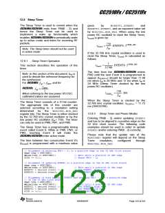 浏览型号CC2510F16的Datasheet PDF文件第123页