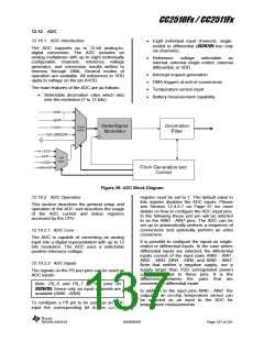 浏览型号CC2510F16的Datasheet PDF文件第137页