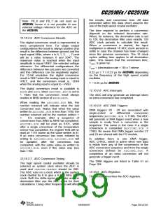 浏览型号CC2510F16的Datasheet PDF文件第139页