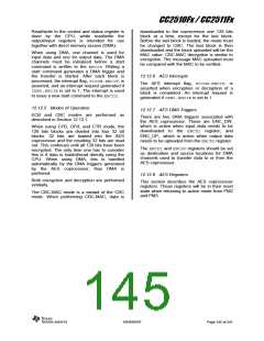 浏览型号CC2510F16的Datasheet PDF文件第145页
