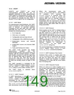 浏览型号CC2510F16的Datasheet PDF文件第149页