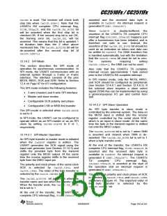 浏览型号CC2510F16的Datasheet PDF文件第150页