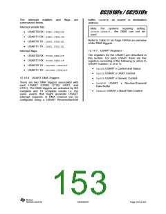 浏览型号CC2510F16的Datasheet PDF文件第153页