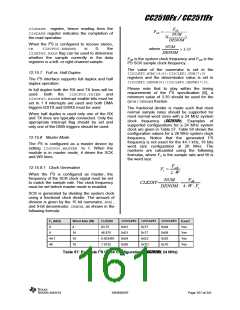 浏览型号CC2510F16的Datasheet PDF文件第161页