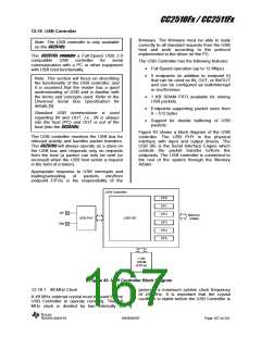 浏览型号CC2510F16的Datasheet PDF文件第167页