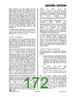 浏览型号CC2510F16的Datasheet PDF文件第172页