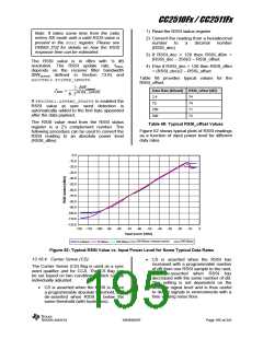 浏览型号CC2510F16的Datasheet PDF文件第195页