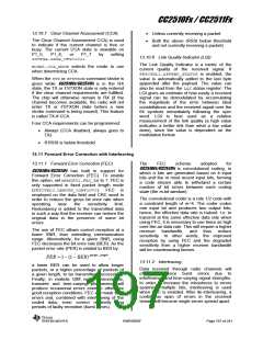 浏览型号CC2510F16的Datasheet PDF文件第197页