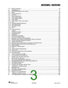 浏览型号CC2510F16的Datasheet PDF文件第3页