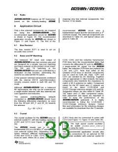 浏览型号CC2510F16的Datasheet PDF文件第33页