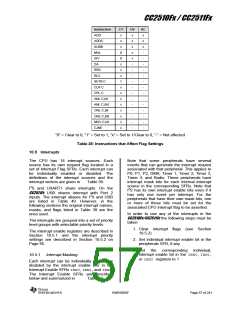 浏览型号CC2510F16的Datasheet PDF文件第57页