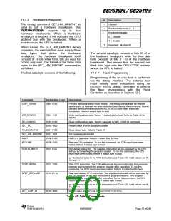浏览型号CC2510F16的Datasheet PDF文件第70页
