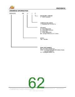 浏览型号EN25QH32-104QIP的Datasheet PDF文件第62页