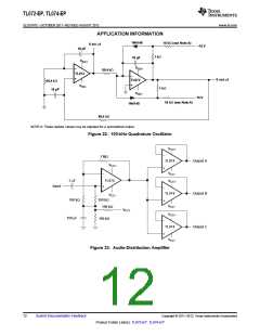 浏览型号TL072-EP的Datasheet PDF文件第12页