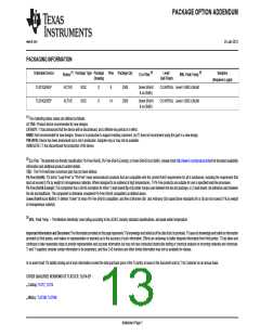 浏览型号TL072-EP的Datasheet PDF文件第13页