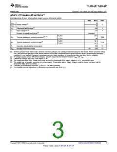 浏览型号TL072-EP的Datasheet PDF文件第3页