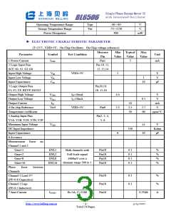 浏览型号BL6506的Datasheet PDF文件第3页
