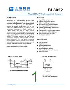 浏览型号BL8022CB5TR的Datasheet PDF文件第1页