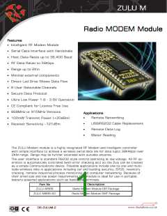 浏览型号DS-ZULUM的Datasheet PDF文件第1页