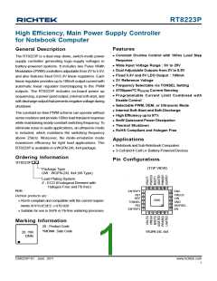 浏览型号RT8223P的Datasheet PDF文件第1页
