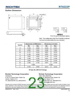 浏览型号RT8223P的Datasheet PDF文件第23页
