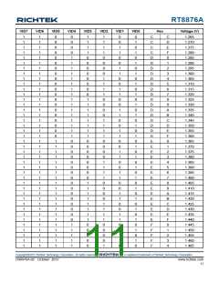 浏览型号RT8876A的Datasheet PDF文件第11页