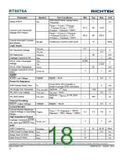 浏览型号RT8876A的Datasheet PDF文件第18页