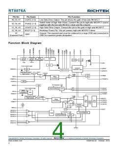 浏览型号RT8876A的Datasheet PDF文件第4页