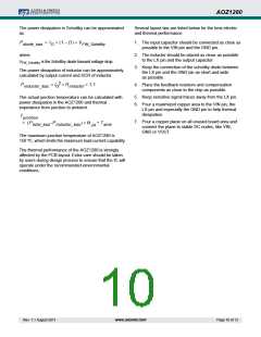 浏览型号AOZ1280CI的Datasheet PDF文件第10页