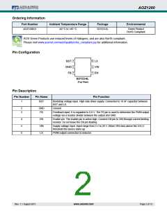 浏览型号AOZ1280CI的Datasheet PDF文件第2页