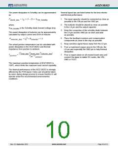 浏览型号AOZ1282CI的Datasheet PDF文件第10页