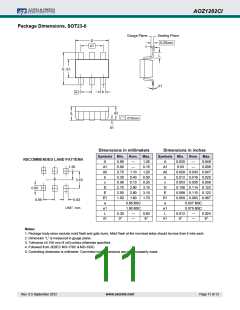 浏览型号AOZ1282CI的Datasheet PDF文件第11页