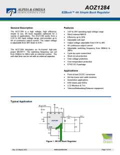 浏览型号AOZ1284PI的Datasheet PDF文件第1页