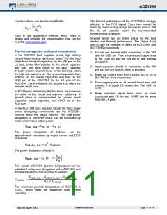 浏览型号AOZ1284PI的Datasheet PDF文件第11页