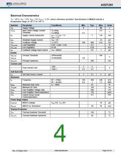 浏览型号AOZ1284PI的Datasheet PDF文件第4页