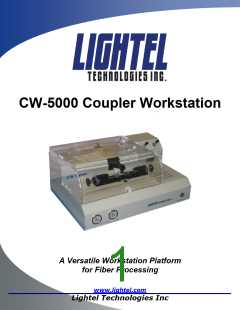 浏览型号CW-5000的Datasheet PDF文件第1页