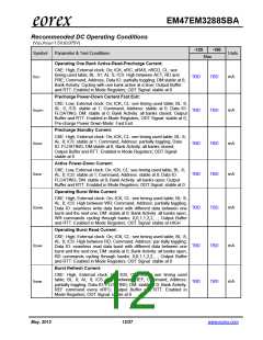 浏览型号EM47EM3288SBA-150的Datasheet PDF文件第12页