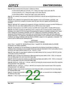 浏览型号EM47EM3288SBA-150的Datasheet PDF文件第22页