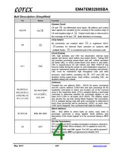 浏览型号EM47EM3288SBA-150的Datasheet PDF文件第4页