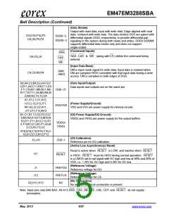 浏览型号EM47EM3288SBA的Datasheet PDF文件第5页