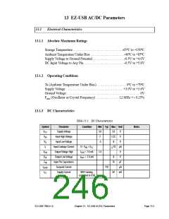 浏览型号AN2131QC的Datasheet PDF文件第246页